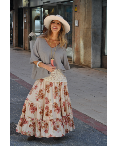 Collar Cuerno Rosa