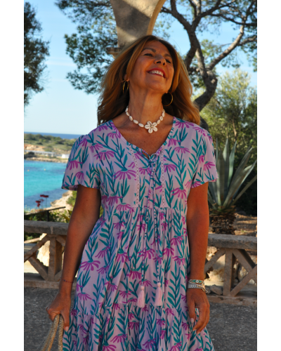 Vestido Ivana Corto Lilac