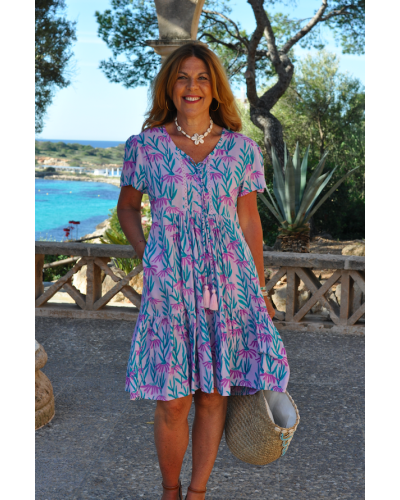 Vestido Ivana Corto Lilac