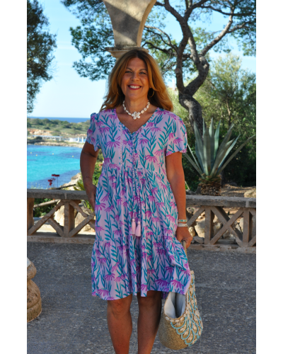 Vestido Ivana Corto Lilac