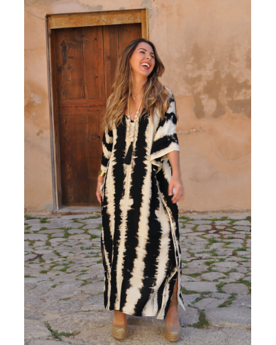 Kaftan Cocoa Zebra