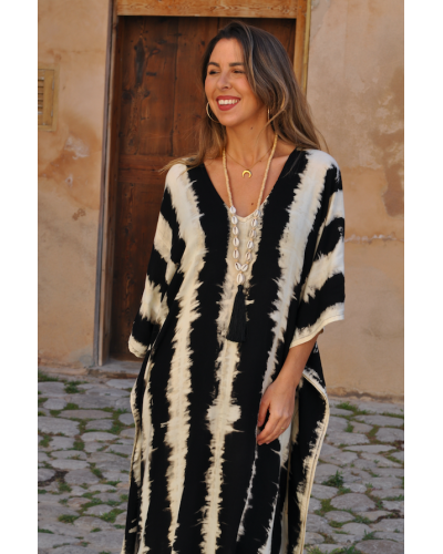 Kaftan Cocoa Zebra