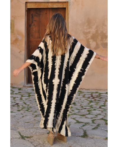 Kaftan Cocoa Zebra