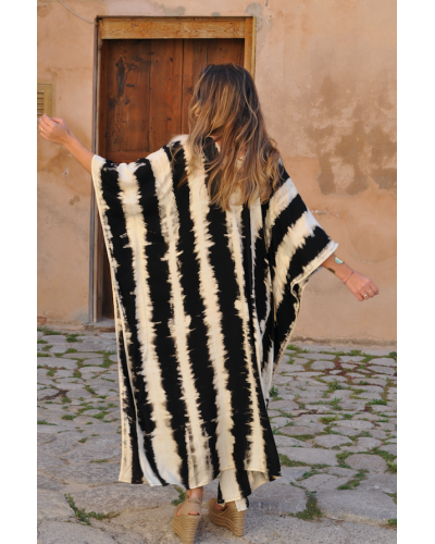 Kaftan Cocoa Zebra