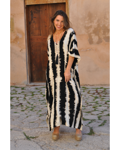 Kaftan Cocoa Zebra