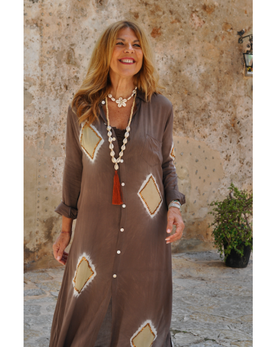 Kemeja Brown Dress