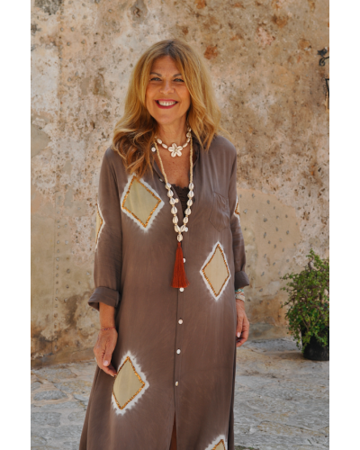 Kemeja Brown Dress