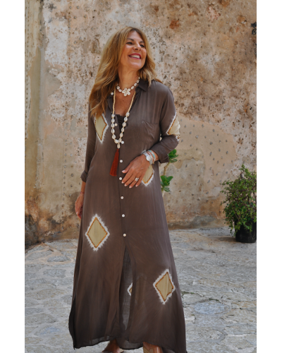 Kemeja Brown Dress