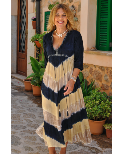 Vestido Layla Azul Marino