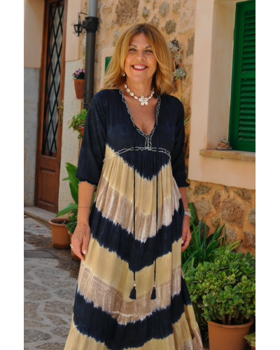 Vestido Layla Azul Marino