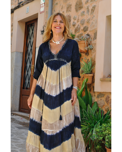 Vestido Layla Azul Marino