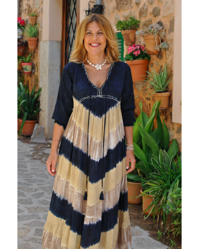Vestido Layla Azul Marino