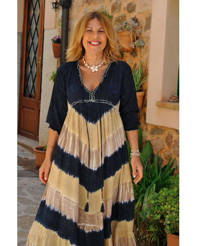 Vestido Layla Azul Marino