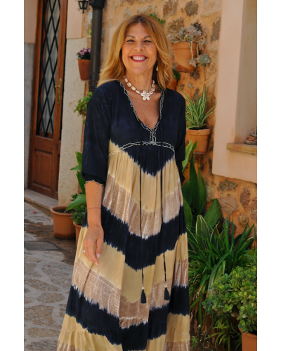 Vestido Layla Azul Marino