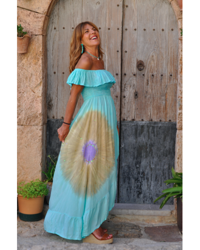Vestido Denay Aqua