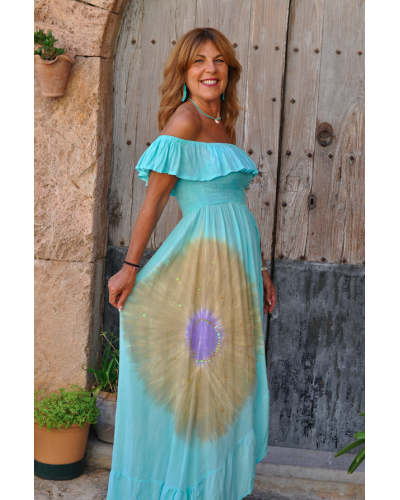 Vestido Denay Aqua