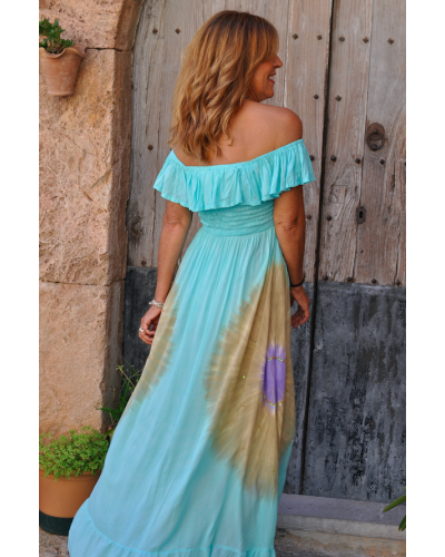 Vestido Denay Aqua