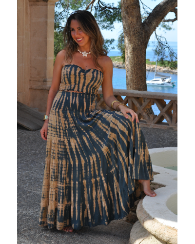 Falda Zahara Beige/Grey