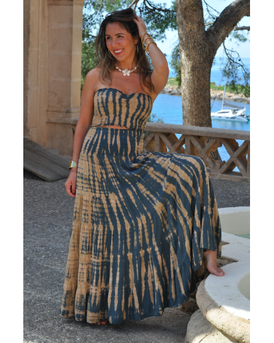 Falda Zahara Beige/Grey