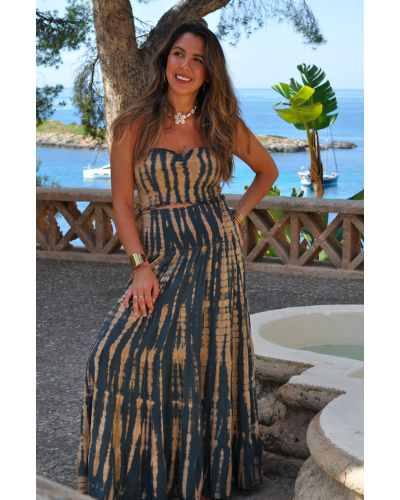 Falda Zahara Beige/Grey