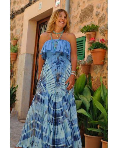 Vestido Arandano Tie dye