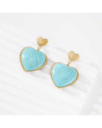Pendientes corazón