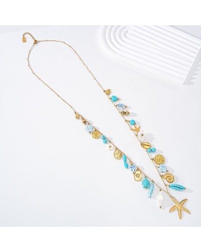 Collar abalorios estrella