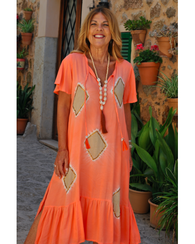 Vestido Karasi Coral