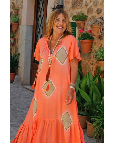 Vestido Karasi Coral