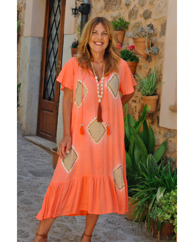 Vestido Karasi Coral