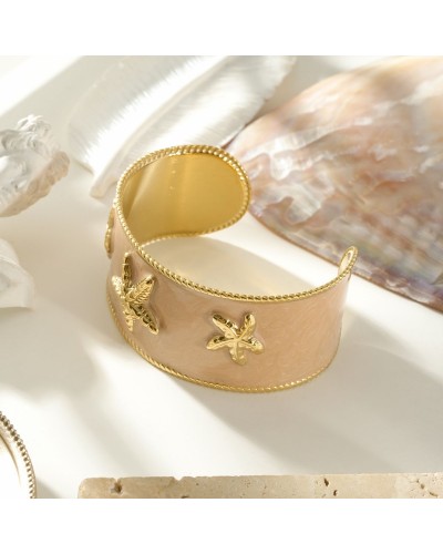 Pulsera Estrella Rosa