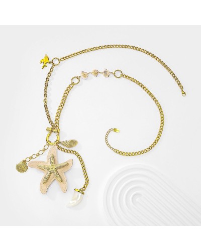 Collar Bacalar Estrella Largo