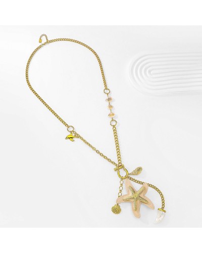 Collar Bacalar Estrella Largo