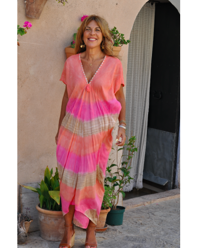 Kaftan Borneo Tie Dye