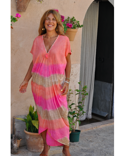 Kaftan Borneo Tie Dye