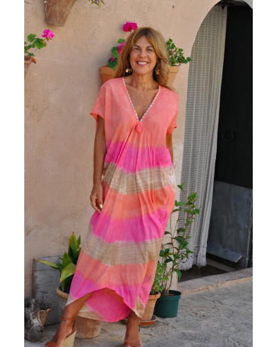 Kaftan Borneo Tie Dye
