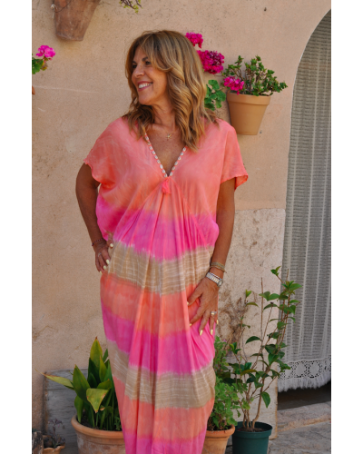 Kaftan Borneo Tie Dye