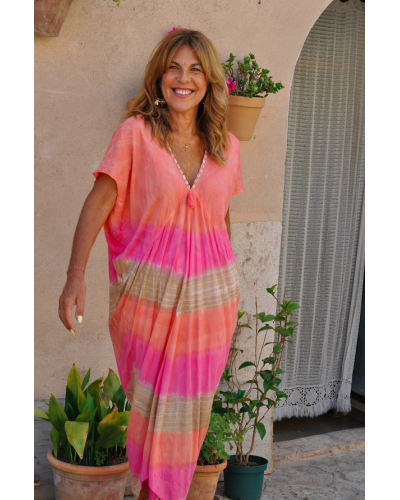 Kaftan Borneo Tie Dye