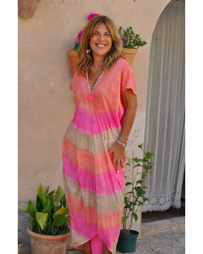 Kaftan Borneo Tie Dye
