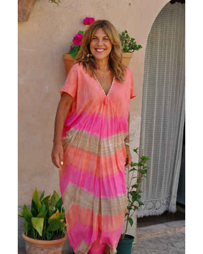 Kaftan Borneo Tie Dye