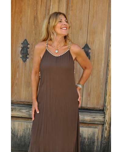 Vestido Cabo Marron