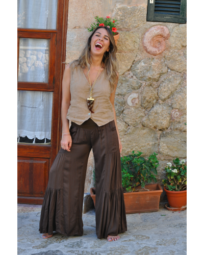 Pantalon Saba Brown
