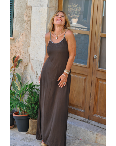Vestido Azores Brown
