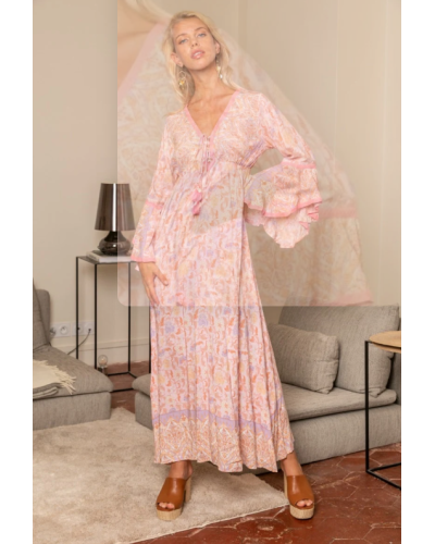 Vestido Jara Rosa