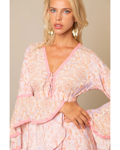 Vestido Jara Rosa