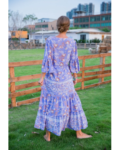 Vestido Nieves Flores