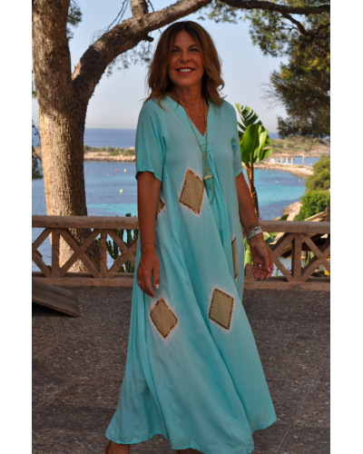 Vestido Nika Turquesa