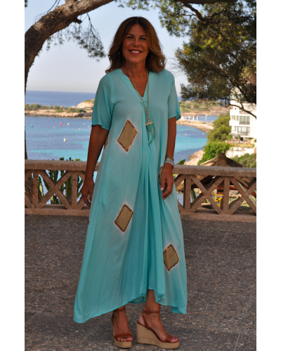 Vestido Nika Turquesa
