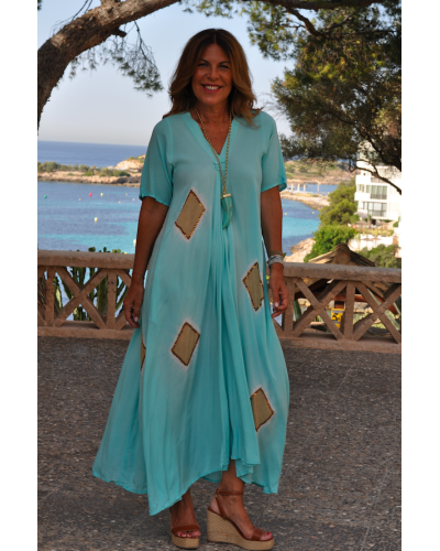 Nika Turquoise Dress