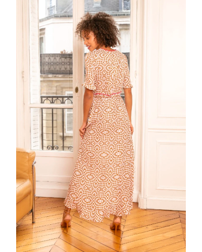 Vestido Cruzado Retro